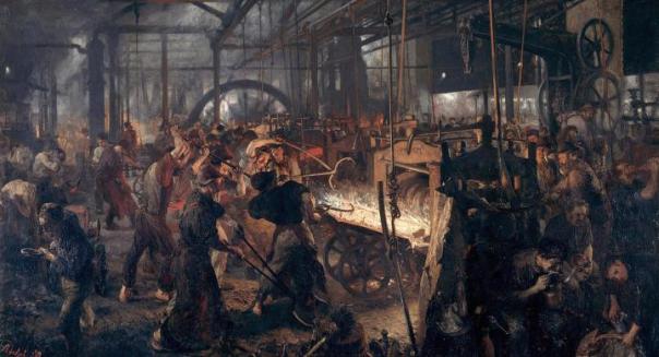 La forge : Adolf Friedrich Erdmann Von Menzel